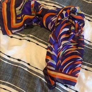 Large silk Missoni fashion scarf